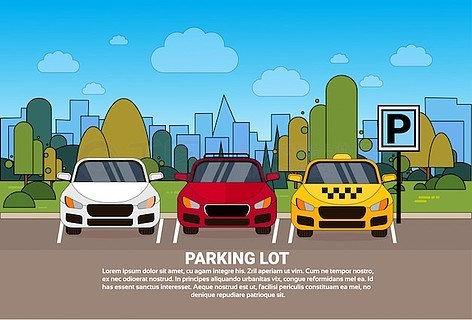 汽車(chē)出租背景