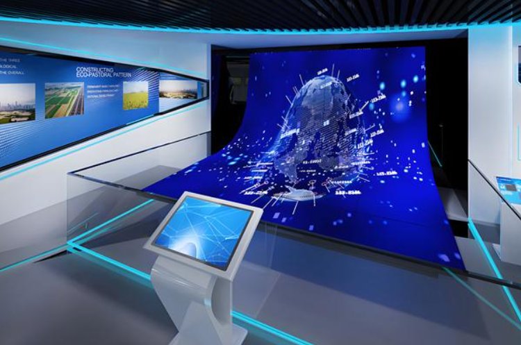 數字展館設計的創新實踐 融合多媒體內容制作與魔法境全息投影的企業展廳方案及網絡技術服務支持